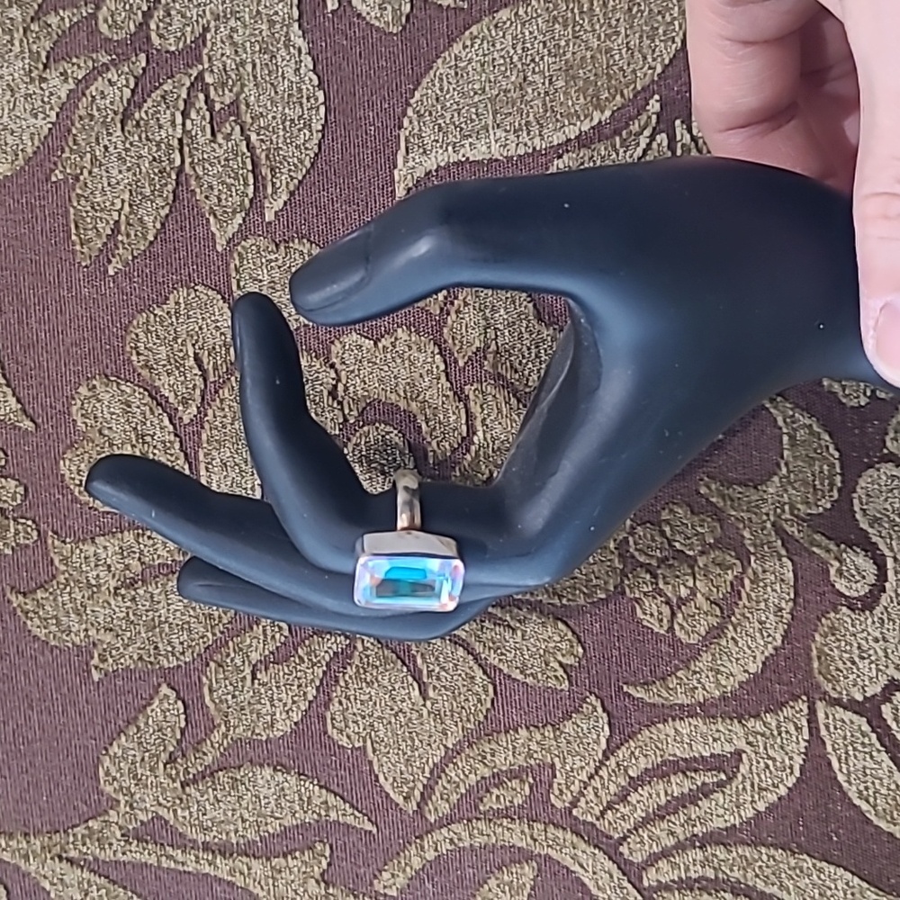 Angel Aura Quartz Ring 7